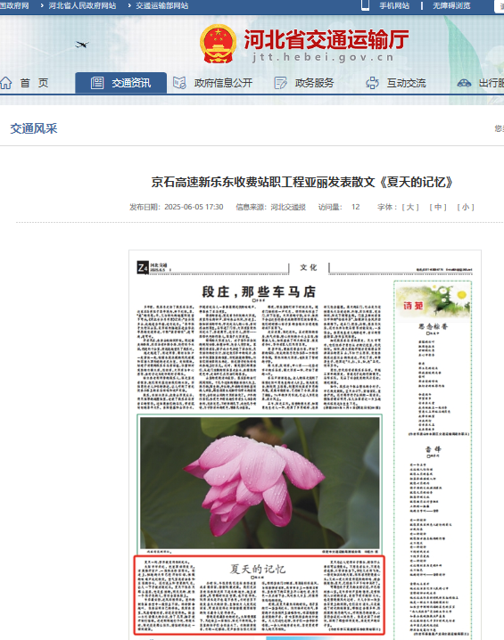 河北省交通运输厅 程亚丽《夏天的记忆》.png